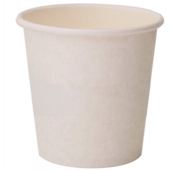 Super Eco vaso Cartón Blanco 100ml - Sin Personalizar