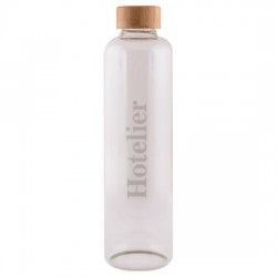 Botella Cuxo Cristal Borosilicato 1L - Impresión en Láser