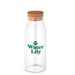 Botella Raxmin cristal borosilicato 800ml - Impresión directa 1 color