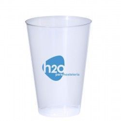 Vaso Cubak PP Reutilizable 400ml - Impresión directa 1 color
