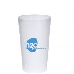 Vaso Coxtu PP Reutilizable 330ml - Impresión directa 1 color
