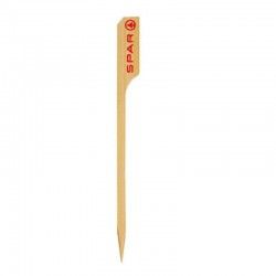 Pick golf de bambú 9cm - Impresión 1 color