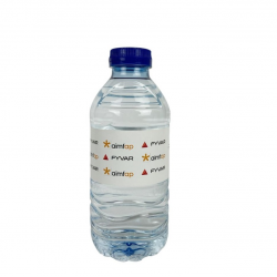 Botella Agua Classic 33cl - Etiqueta Papel a todo color