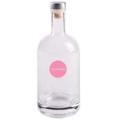 Botella Neptune Cristal 750ml - Impresión Directa 1 Color