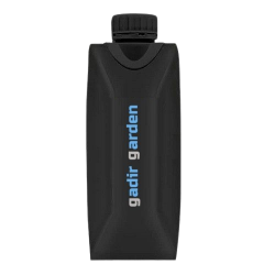Agua en Brick 33cl Negro - Impresión directa todo color