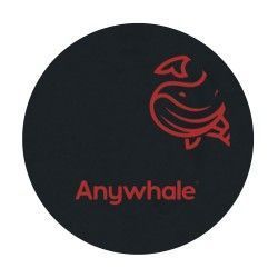 Posavasos Redondo Negro 400 g/m² - Impresión 1 cara
