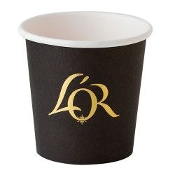Vaso PE cartón blanco 100ml - Personalizado a todo color