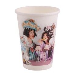 Vaso PE cartón blanco 150ml - Personalizado a todo color