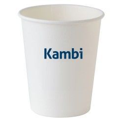 Vaso PE cartón blanco 150ml - Impresión directa 1 color