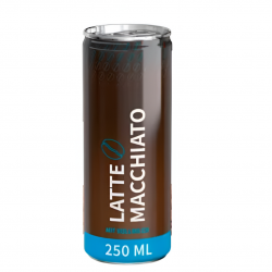 Lata de latte macchiato 25cl - Impresión directa